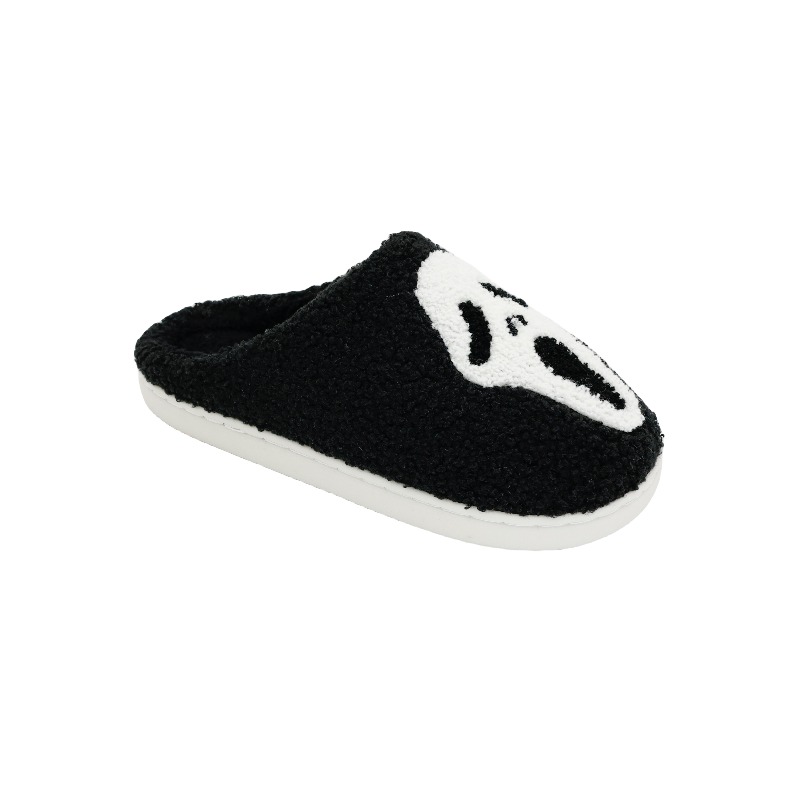 towel embroidered slippers